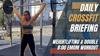Daily CrossFit WOD | Snatch Balance + Overhead Squats | Row, Bike, Toes to Bar, Squat Snatch