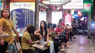 [4K] Best Soapy Massage Area in Bangkok, Soi 22 Boom Boom Nightlife!