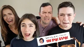 YOU MADE US CRY!! (Reading Mean Comments)