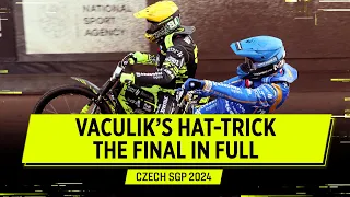 Vaculik makes it a Hat-Trick 🔥 The Final in Full #CzechSGP 2024 | FIM Speedway Grand Prix