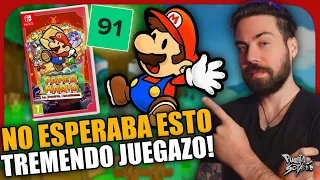 NI DE C*ÑA ME ESPERABA ESTO! SE LO MERECE! Paper Mario La Puerta Milenaria  POR FIN ES RECONOCIDO!