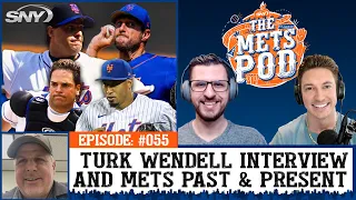 Turk Wendell talks Mike Piazza, Edwin Diaz & more Mets past and present | The Mets Pod | SNY