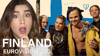 EUROVISION 2022: FINLAND 🇫🇮  | The Rasmus - Jezebel (REACTION)