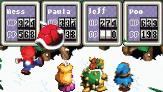 Super Mario RPG vs Earthbound