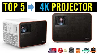 ✅Top 5 Best 4k Projector Reviews in 2024 | Top Rated Gaming Projector to Buying Guide