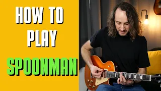 How To Play Spoonman by Soundgarden - Guitar Lesson/Tutorial