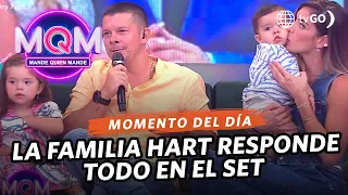 Mande Quien Mande: La familia Hart Rivadeneira responde de todo en el set (HOY)