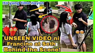 VIRAL VIDEO ni Francine at Seth sa BTS Shooting ng Dirty Linen |FRANSETH