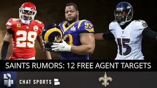 Saints Rumors: 12 Free Agents Saints Should Target Ft. Ndamukong Suh, Eric Berry & Michael Crabtree