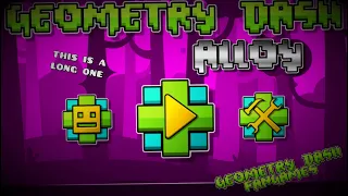 Geometry Dash Alloy v1.2 by @GDBlackRed (ALL LEVELS 1-13) [Geometry Dash Fangames]