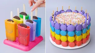 1000+ Amazing Rainbow Cake Decorating Ideas | Perfect Colorful and Dessert Cake Tutorial