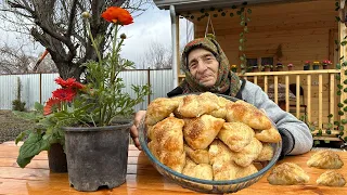 Turkish Borek With Meat and Cottage Cheese | Village LIfe