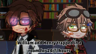 William and Henry trapped in a room for 24(?) hours // ⚠️WARNINGS IN DESCRIPTION⚠️ // lots of angst