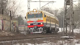 Электропоезд ЭР2-1317 и дизель-поезд ДР1А-291 / ER2-1317 EMU and DR1A-291 DMU