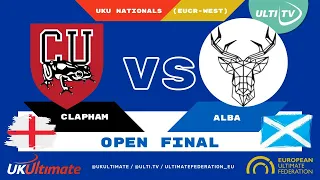 Clapham vs Alba OPEN FINAL - UK Nationals / EUCR-W 2022 - Open Division