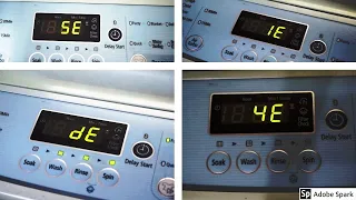 Understanding & Fixing Samsung Top Load Washing Machine Error Codes With { Subtitles }
