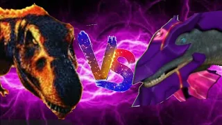 Black T-rex vs Spectral Apatosaurus [AMV] Dino Versus