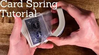 Card Spring Tutorial | Easy Beginner Cardistry