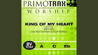 King of My Heart (Low Key - a - with Backing Vocals)
