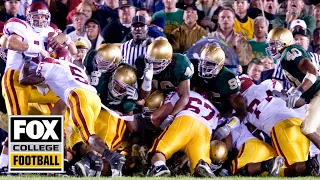 Reggie Bush & Matt Leinart relive the famous 'Bush Push' from 2005 USC vs. Notre Dame | CFB ON FOX