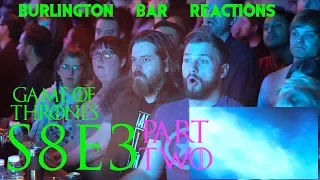 Game Of Thrones // Burlington Bar Reactions // S8E3 "The Long Night" Part 2!!