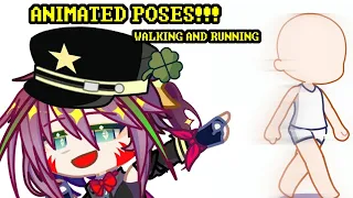 (REPOST) So I animated the walking and running animations. +CODES // GL2 // Static poses in desc