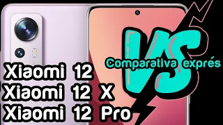 Xiaomi 12 VS Xiaomi 12X VS Xiaomi 12 Pro: Comparativa Exprés. ¿Con cuál te quedas?