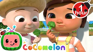 Yes Yes Vegetables they are so Good 😛 | Cocomelon Nursery Rhymes 🚍🍉| Colors For Kids 🌈🏳️‍🌈