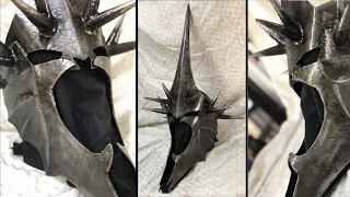 Making the WITCH-KING OF ANGMAR'S helmet..!100% made of laminated steel sheet...!