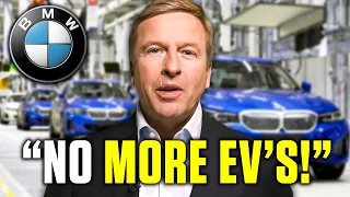 HUGE News! BMW CEO Brutally Slams Electric Cars...