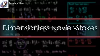 Nondimensionalizing the Navier-Stokes Equation