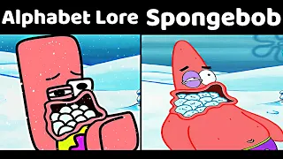 Christmas Alphabet Lore vs Spongebob