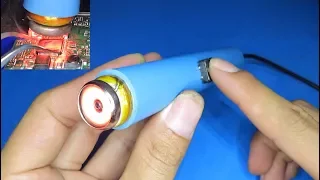 How to make a hot air soldering iron from 12V car cigarette lighter