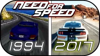 EVOLUTION of Need for Speed trailers (1994-2017) (ALL NFS trailers intros)