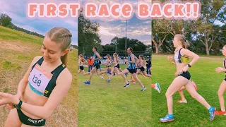 FIRST CROSS COUNTRY RACE BACK!! | xc race vlog #1