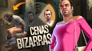 Cenas BIZARRAS do TREVOR no GTA V (Switch scenes) - Think Mind