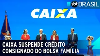 Caixa suspende crédito consignado do Bolsa Família | SBT Brasil (13/01/23)