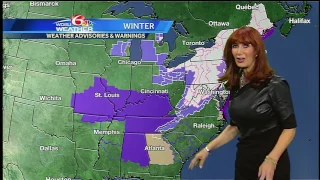 Monday Night: Cold front on the way