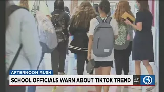 Video: School officials warn about dangerous TikTok trend