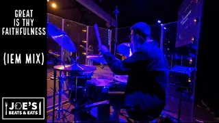 Great Is Thy Faithfulness Drum Cover (IEM Mix)