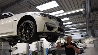 BMW M4 (F82) and BMW M3 (F80) - Technology Workshop and Underbody Inspection