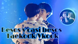 Análisis de Besos y casi besos del Taekook/Vkook (+Besos indirectos)