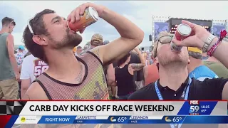 Carb Day concert kicks off race weekend revelry