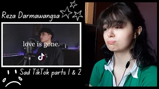 Reza Darmawagsana - Sad TikTok Songs Parts I & II [Reaction Video] 🥲