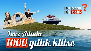 Tekneyle Bilinmeyene Yolculuk⚓ Denizin ortasında Kilise! Apostol Kilisesi