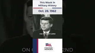 This Day in Military History: October 28th, 1962- The Cuban Missile Crisis comes to an end #shorts