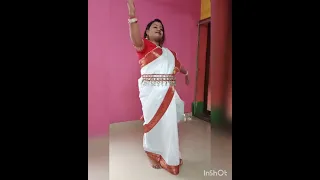 রবীন্দ্র নৃত্য.Dance a Priyanka Barua. ❤❤❤❤