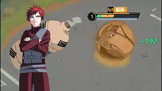 JUMP Assemble: Gaara Gameplay