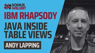 Java Inside Table Views with IBM Rhapsody