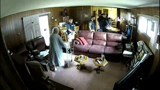 Video shows angry 98-year-old mother of Kansas newspaper publisher amid police raid